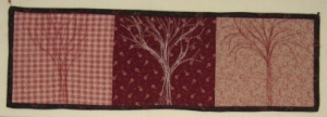 Free Motion Tree Quilt